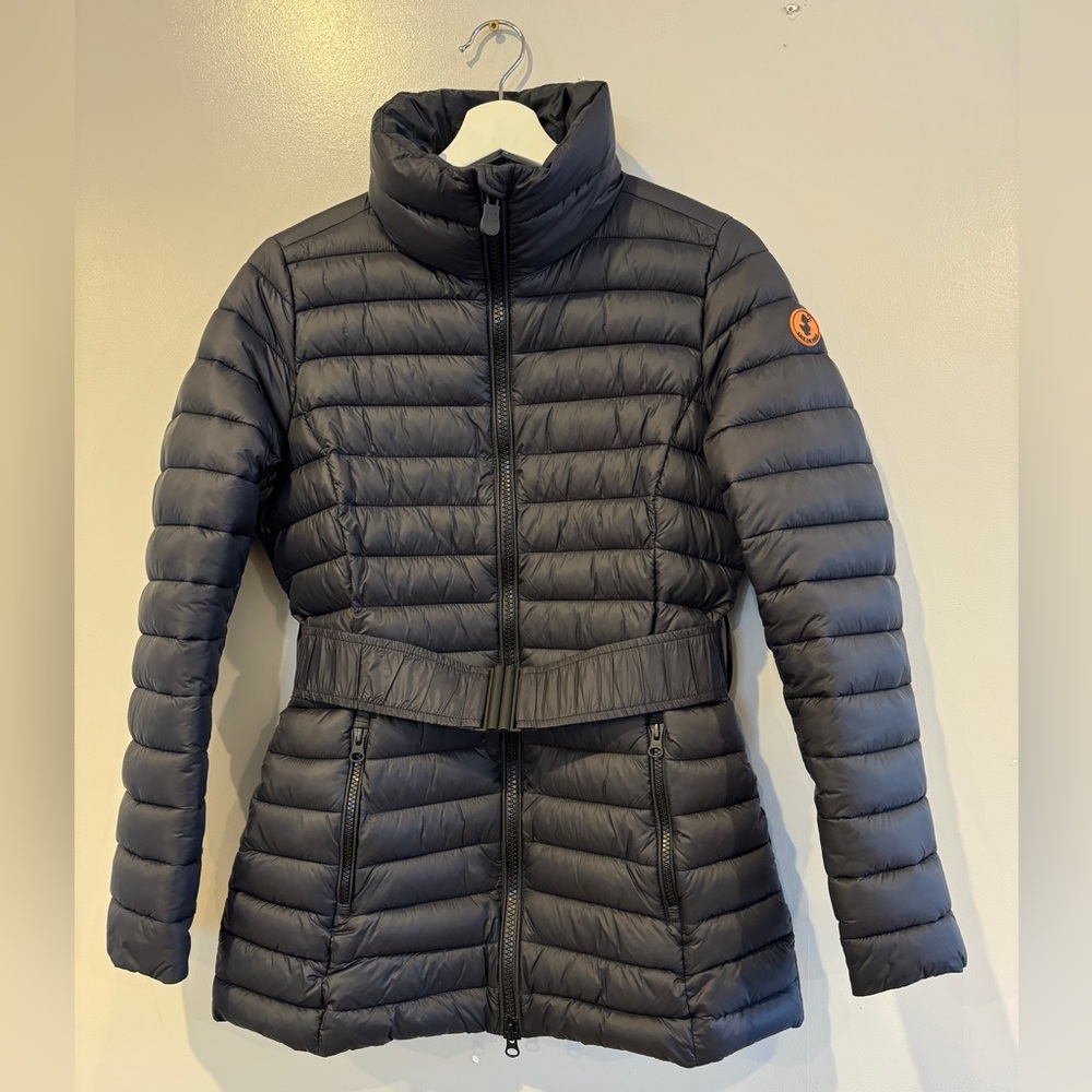 Save the Duck Adeline belted puffer jacket